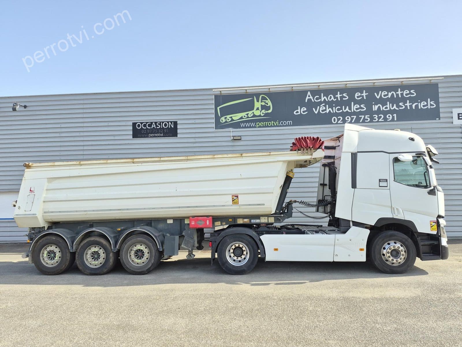RENAULT T480 + BENNE TP