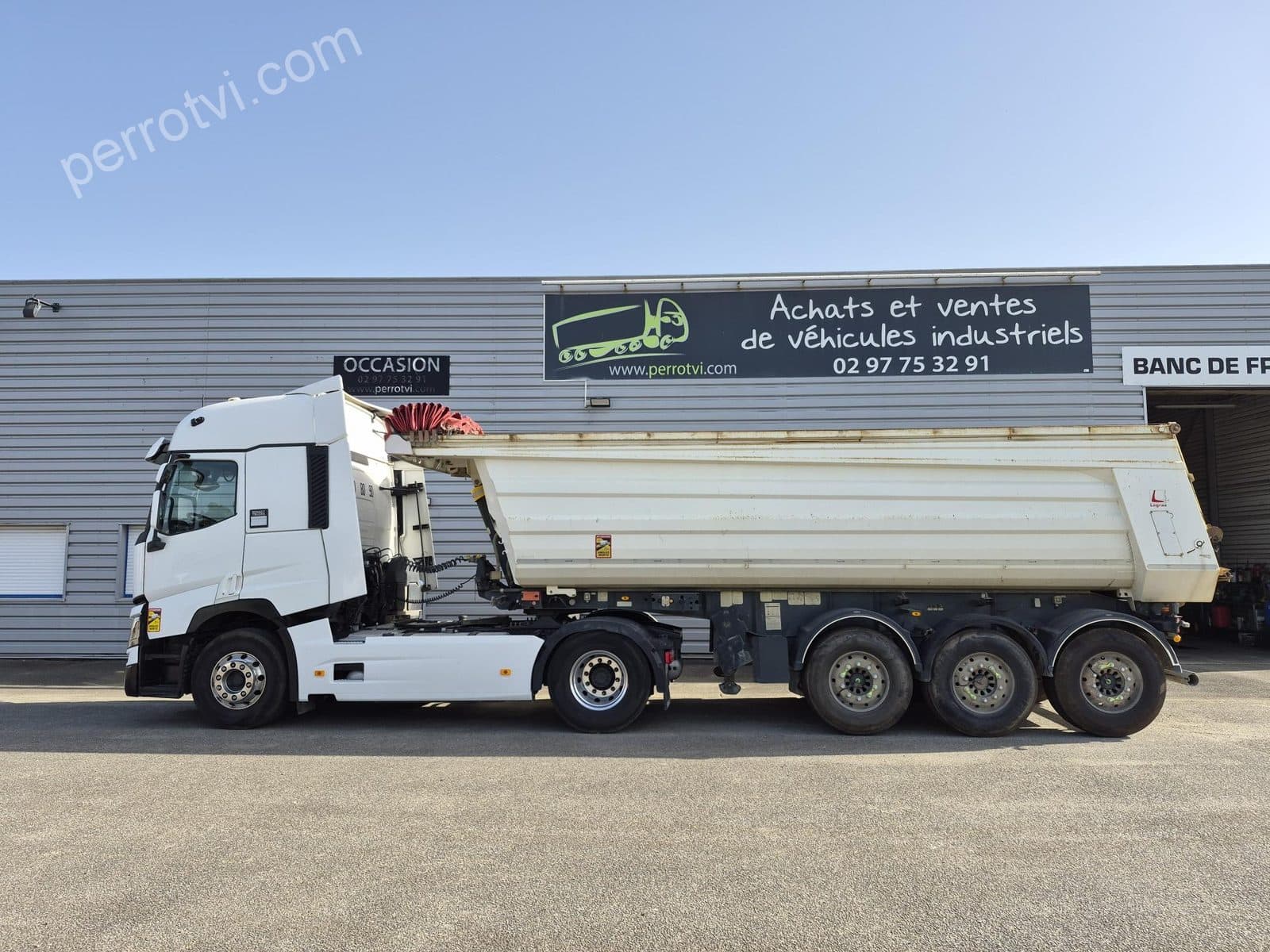 RENAULT T480 + BENNE TP