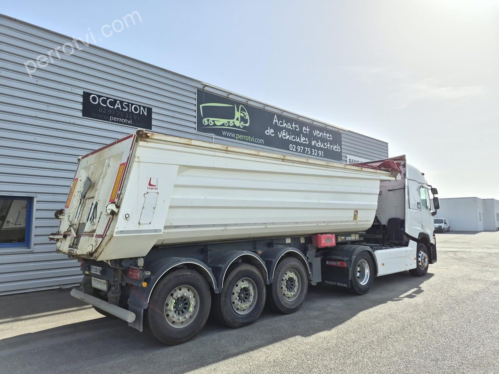 RENAULT T480 + BENNE TP