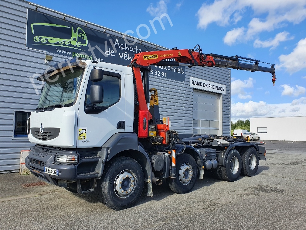 porteur RENAULT KERAX 410DXI 8X4