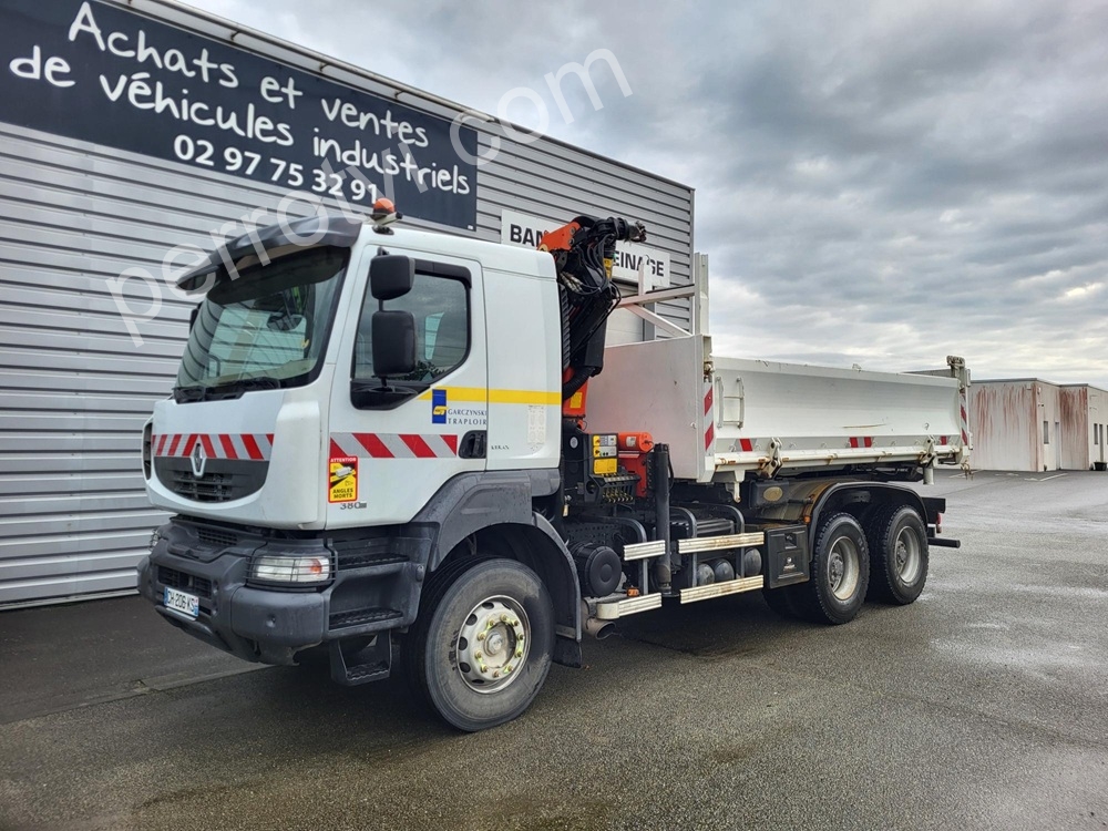 porteur RENAULT KERAX 380DXI 6X4