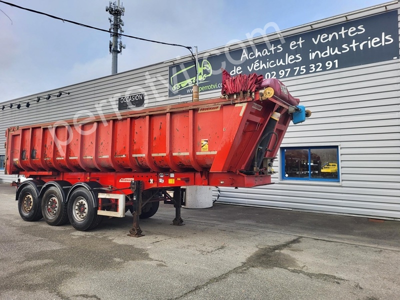 semi-remorque FRUEHAUF BENNE 3 ESSIEUX