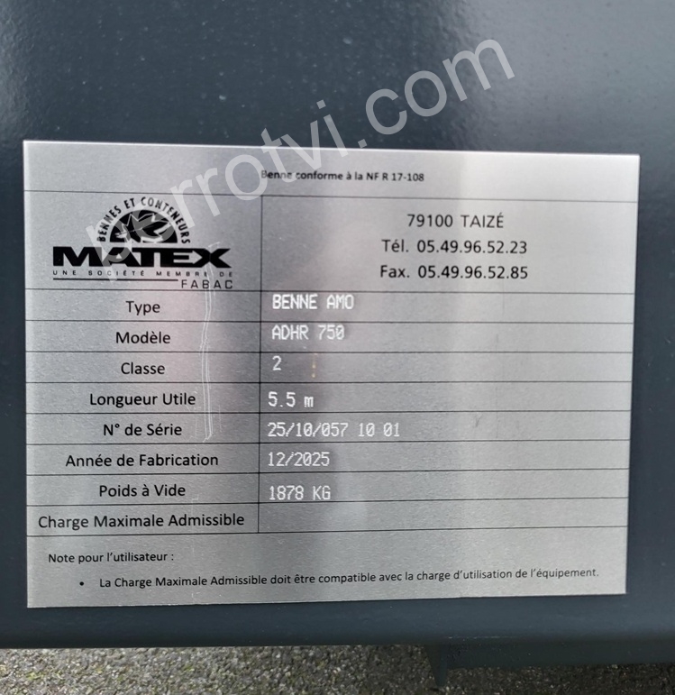 VOLVO MATEX NEUF photo 4