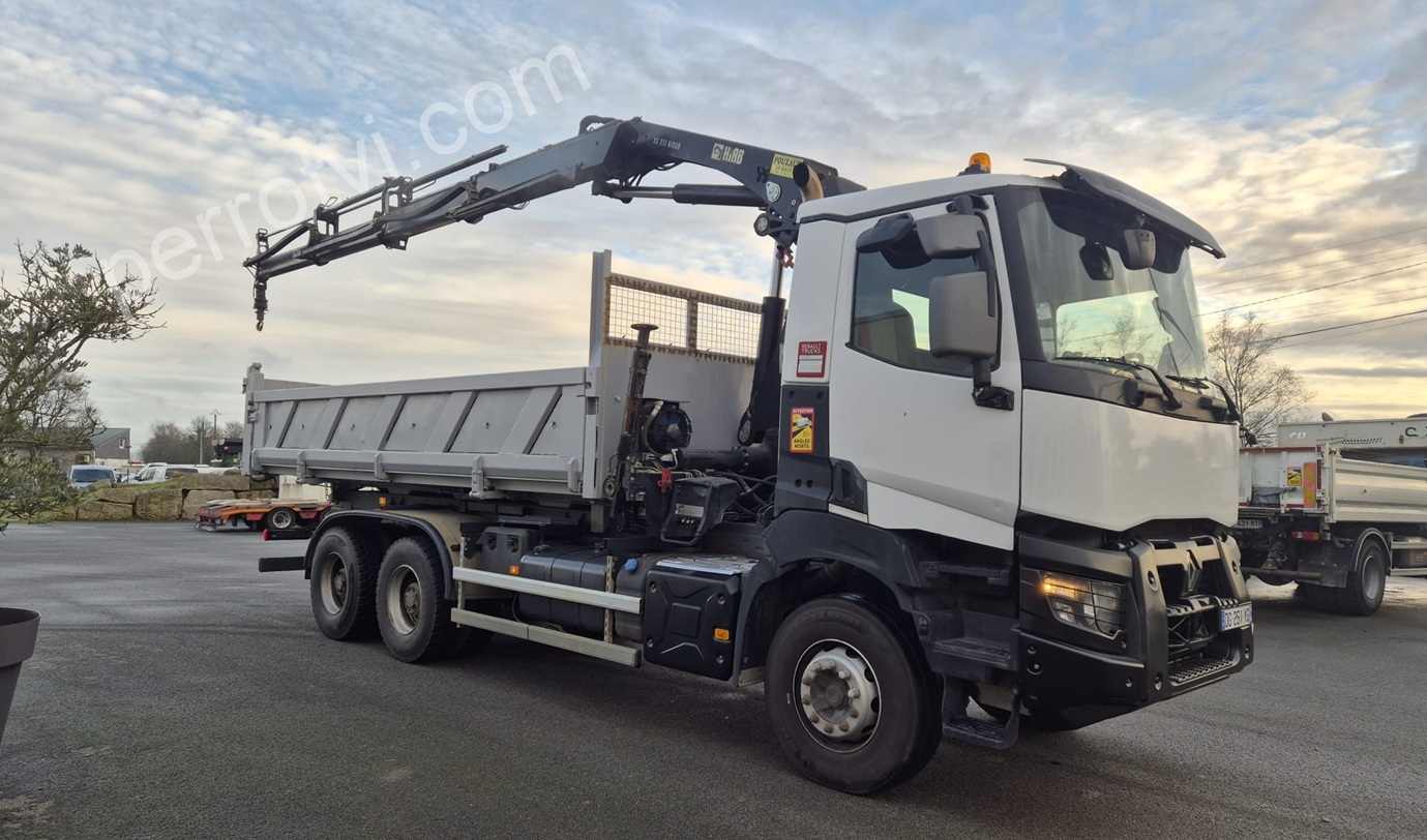 porteur RENAULT K 460 6X4