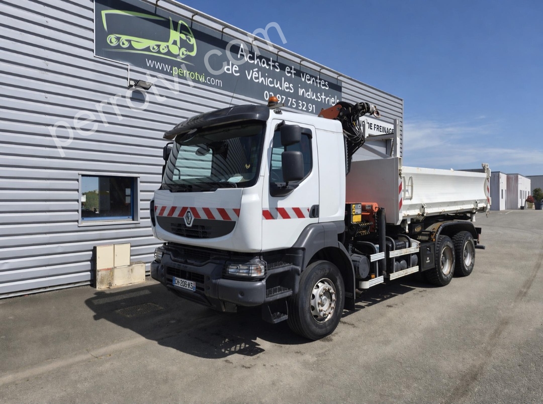 porteur RENAULT KERAX 380 6X4