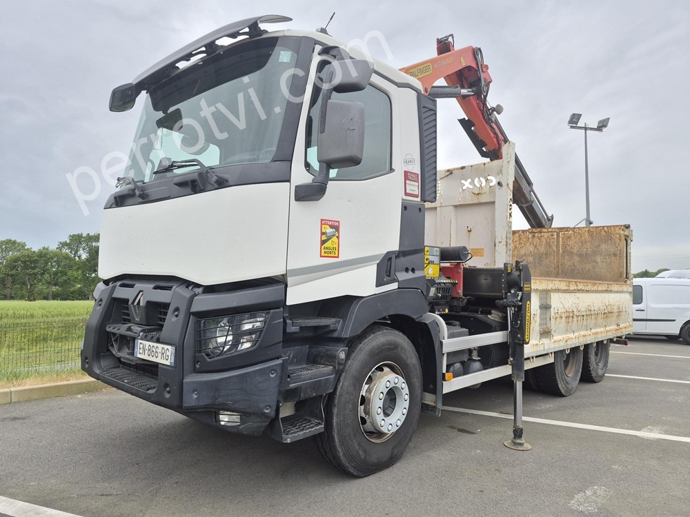 porteur RENAULT C 380 6X4
