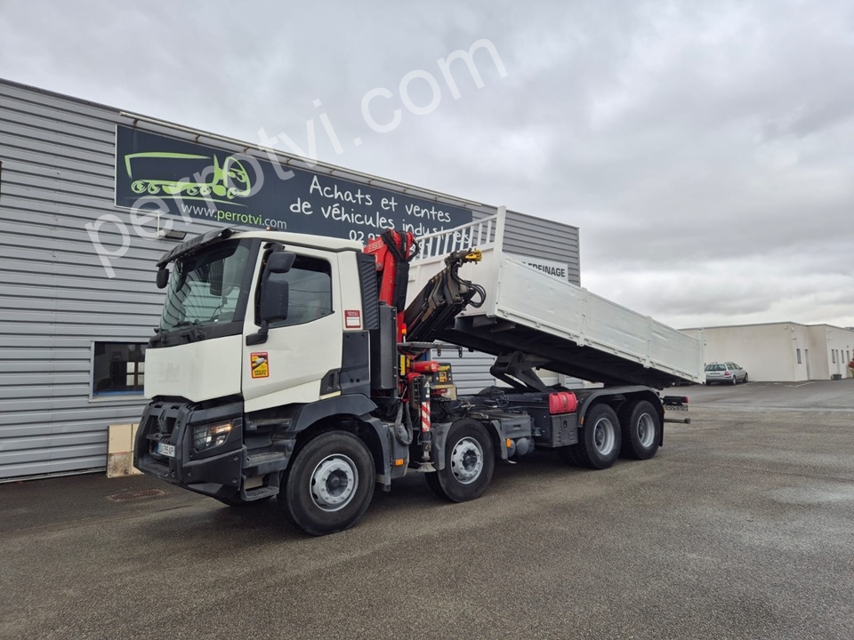 porteur RENAULT C 460 8X4