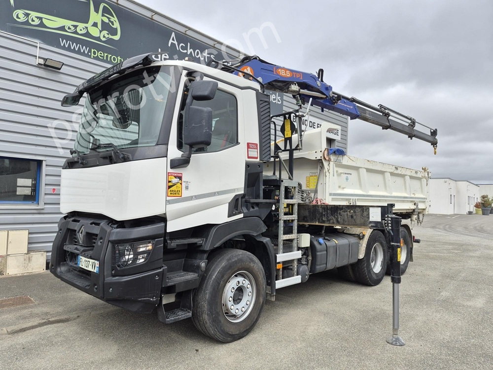 porteur RENAULT C 460 13L 6X4