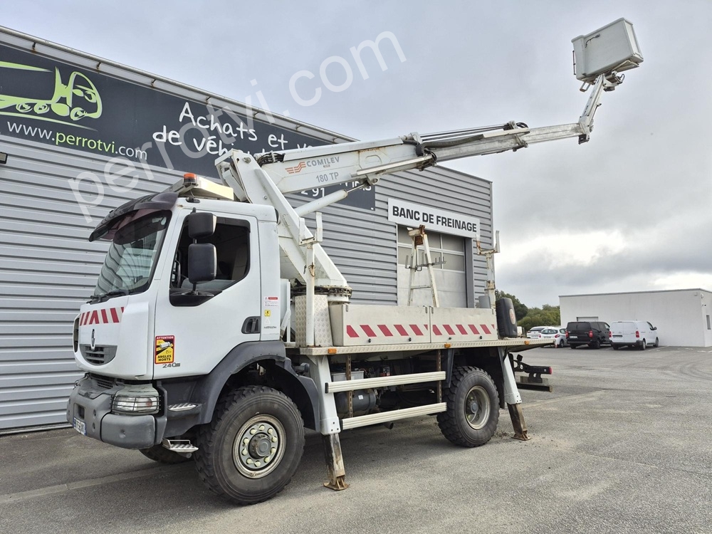 porteur RENAULT MIDLUM 240 DXI 4X4